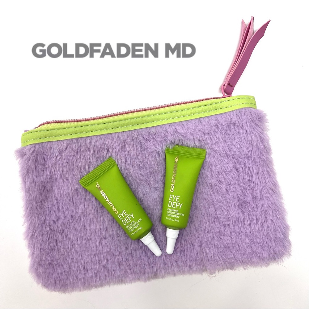 NEW - ✨2✨Goldfaden MD Eye Defy Radiance Eye Treatment Duo + Free Ipsy Bag